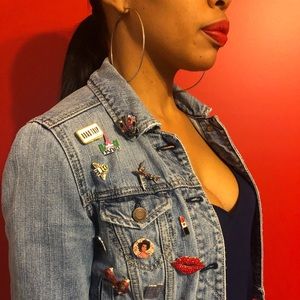 Light denim jean jacket